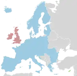 Schengen Area&nbsp;&nbsp;Common Travel Area&nbsp;&nbsp;To join Schengen Area later