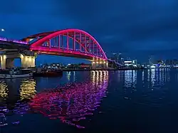 Sokcho bridge at night