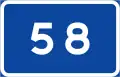 National road (2&nbsp;digits)