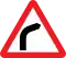 Curve to right (UK)